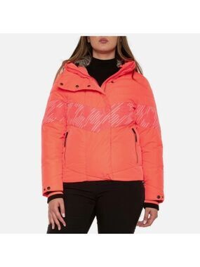 Killtec Houndstooth Logo Puffer Ski Jacket